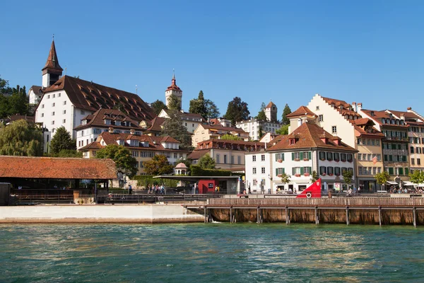 Historische stad van Luzern — Stockfoto