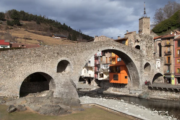 Pont Nou in Camprodon — Stockfoto