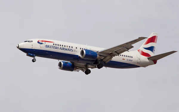 British Airways Boeing 737 — Foto Stock