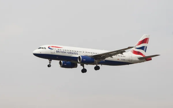 British airways airbus a320 — Foto de Stock