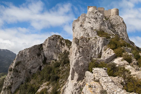 Castillo de peyrepertuse — Foto de Stock