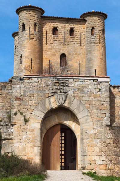 Katharen kasteel van Arques — Stockfoto