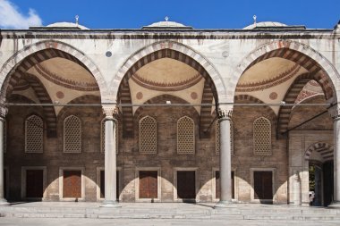 Arcade of the Blue Mosque