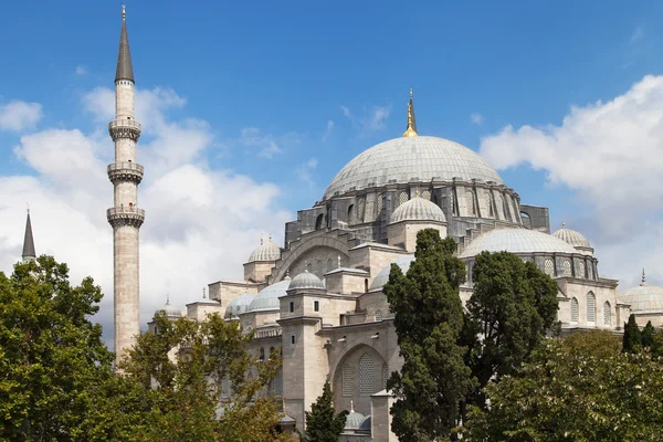 Exteriér: suleymaniye mosque — Stock fotografie