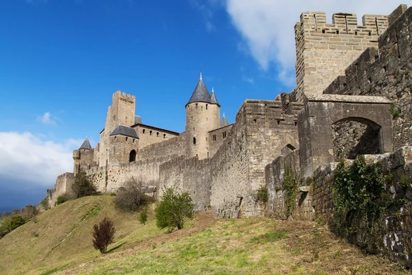 Cidade fortificada de Carcassonne — Fotografia de Stock