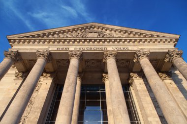 Reichstag portal, Berlin