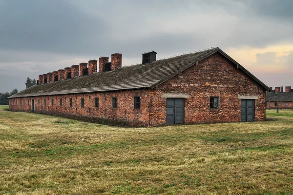 Caserma Auschwitz-Birkenau — Foto Stock