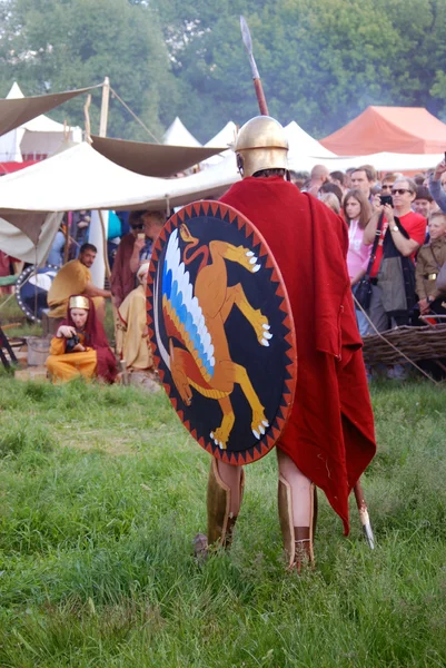 Horse riders in historical costume