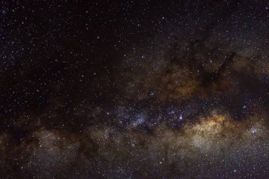 Yıldızlar ve galaksiler gökyüzü gece evreni parlak yıldız alanının siyah yıldızlı arka planı