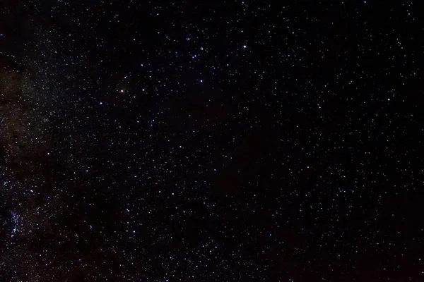 Estrelas Galáxia Espaço Exterior Céu Noite Universo Preto Estrelado Fundo — Fotografia de Stock