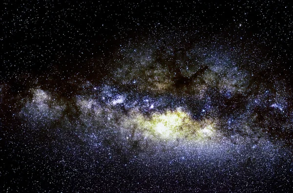 Stjärnor och galaxy utrymme sky natt bakgrund, Afrika, Kenya — Stockfoto