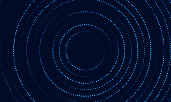 Circle dot technology line background.