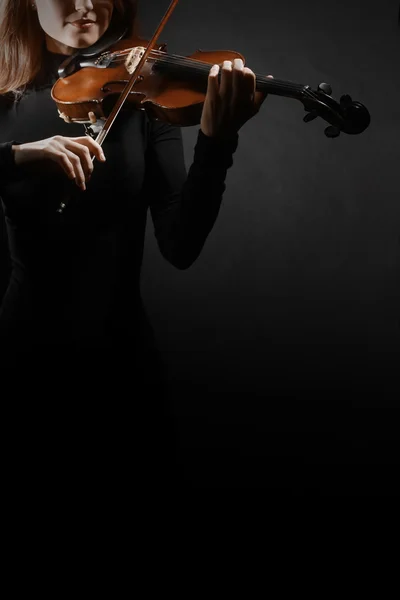 Violin player classical musician violinist — Stock Photo, Image