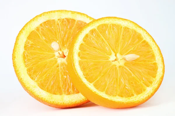 Fatia de fruta laranja — Fotografia de Stock