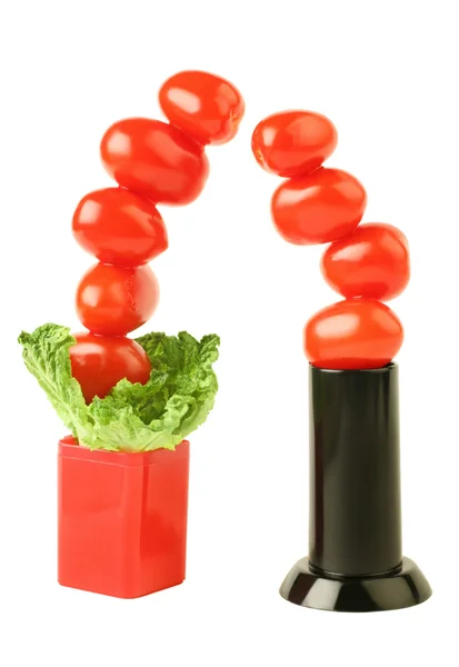 Árbol de tomate creativo —  Fotos de Stock