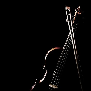 Keman yayı Orkestrası müzik aletleri