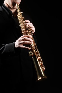 Saksafon soprano müzik aletleri