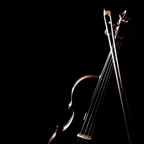 Orchestra di archi per violino strumenti musicali — Foto Stock