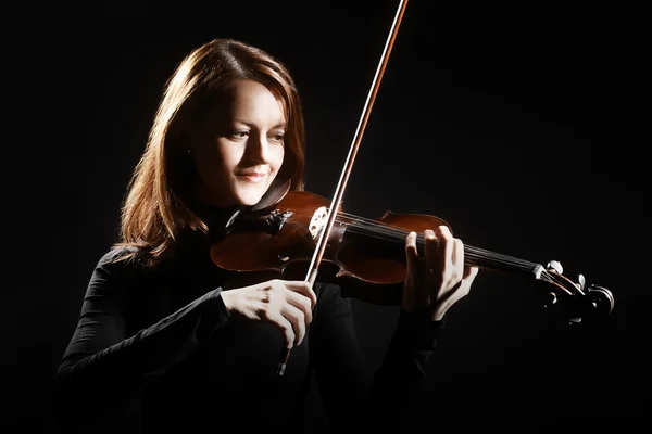 Violin player violinist classical musician — Stock Photo, Image