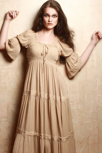 Retro dress vintage woman fashion