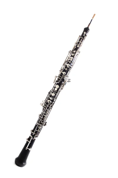 Oboe-Holzblasinstrument Stockfoto