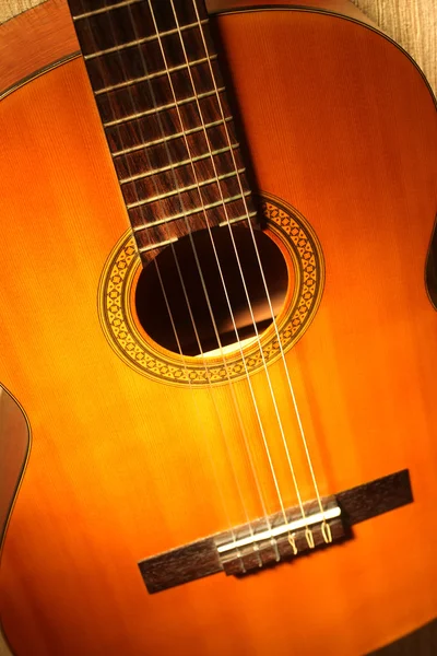 Guitare acoustique espagnol — Photo