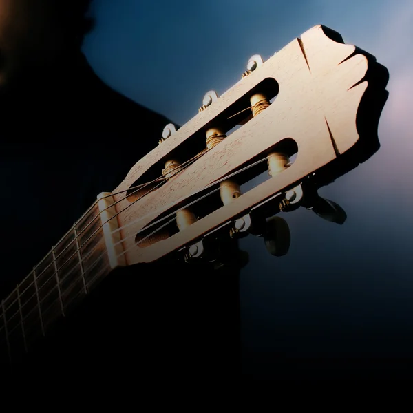 Acoustic guitar head classical guitar Stock Image Everypixel