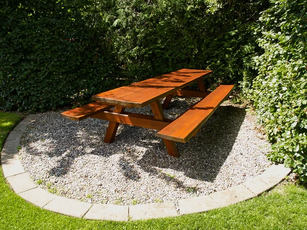 Ahşap piknik Bahçe masası