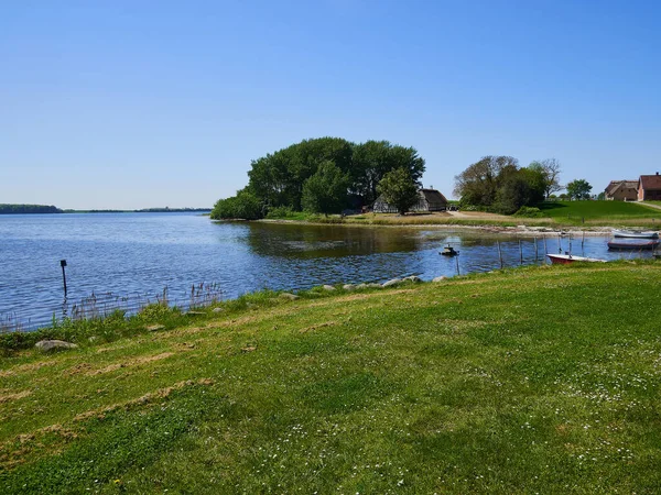 Danish Landscape Seascape Gaborg Fjord Gamborg Funen Denmark Great Summer — Photo