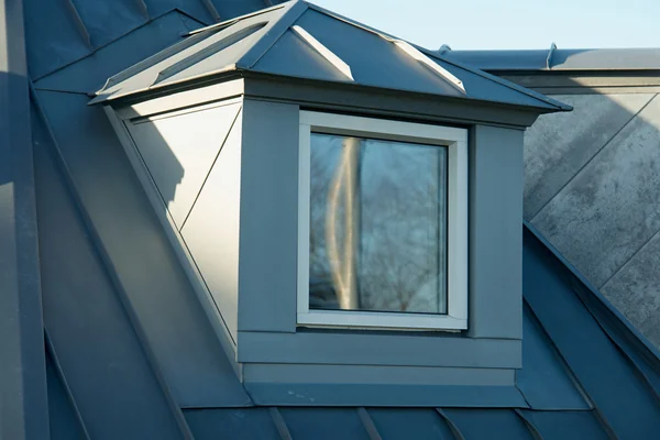 Modern classical vertical roof window — Stock Photo, Image