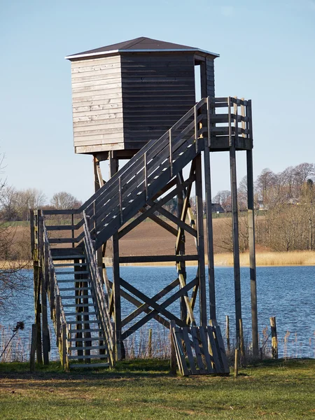 Vogelwaarneming toren — Stockfoto