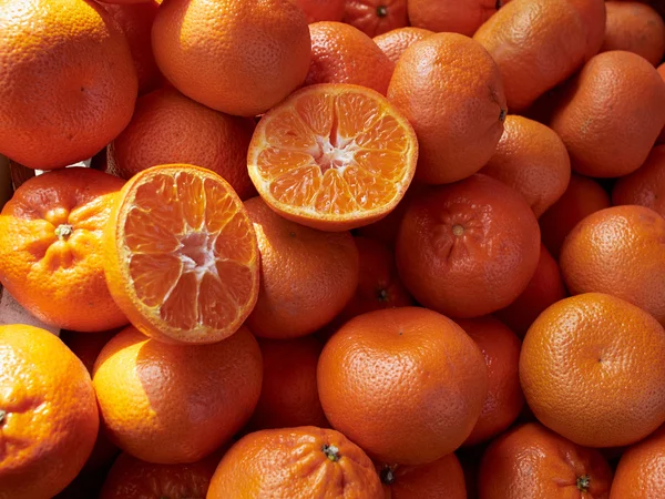 Clemantinas de tangerinas maduras — Fotografia de Stock