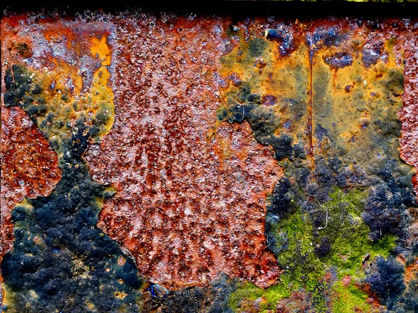 Iron metal surface rust — Stock Photo, Image