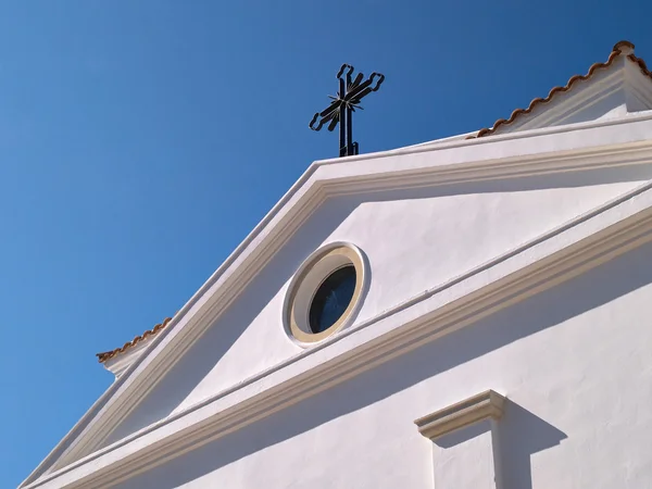 Esterno di una chiesa in Italia — Foto Stock