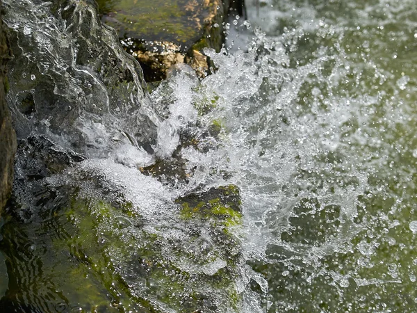 Water splash drops — Stock Photo, Image
