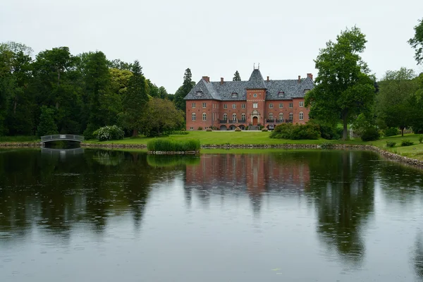 Grande bella casa padronale Danimarca — Foto Stock