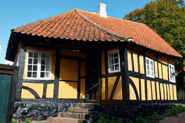 Traditional old Danish house — Stock Photo, Image