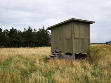 Kırsal ahşap kulübe