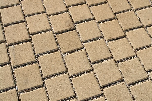 Carreaux de rue pavés à motifs — Photo