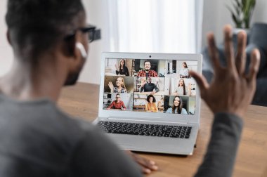 adam, iş, çalışan, video çağrısı, uzaktan çalışma