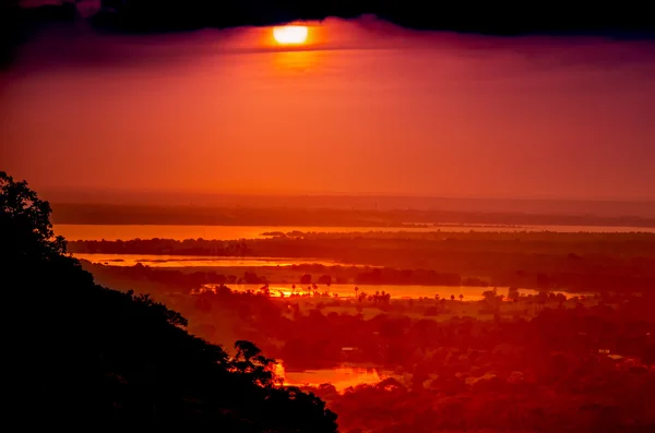 Amazing sunset Sri Lanka — Stock Photo, Image