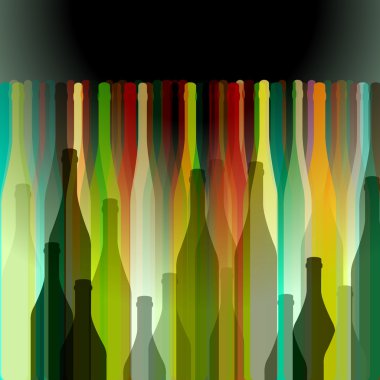 şişe ile arka plan