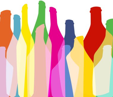 Şişe yeşil arka plan rengi