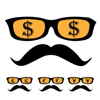 dolar yüz küre mavi