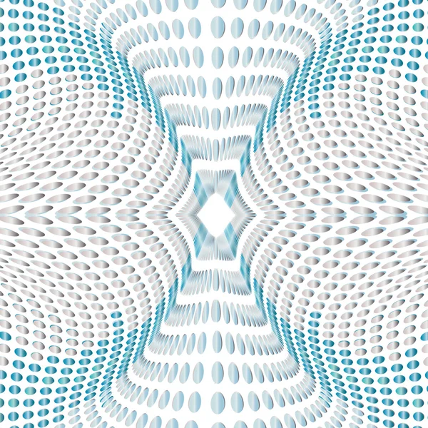 Círculos de fondo fractales bluedots — Archivo Imágenes Vectoriales