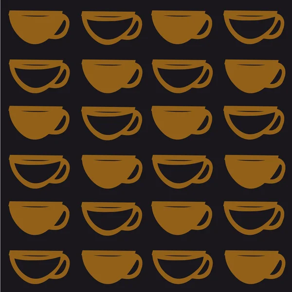 Kopje koffie — Stockvector