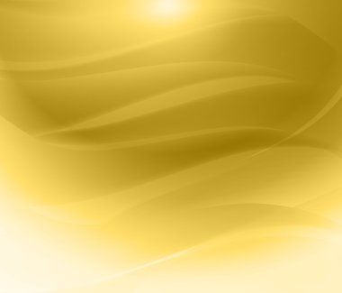 Gold background wave
