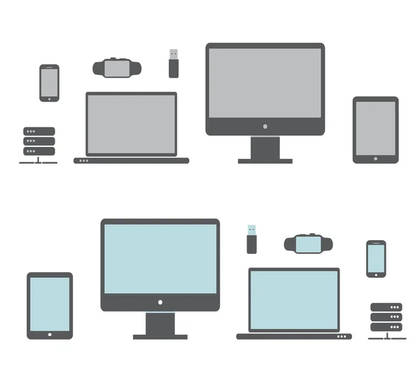 Vector mobiele betalingen — Stockvector