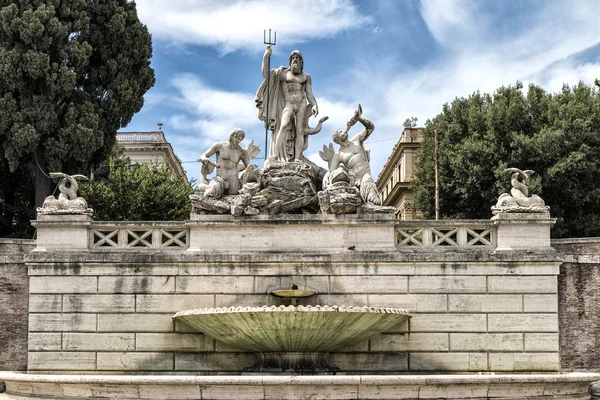 Neptunbrunnen — Stockfoto