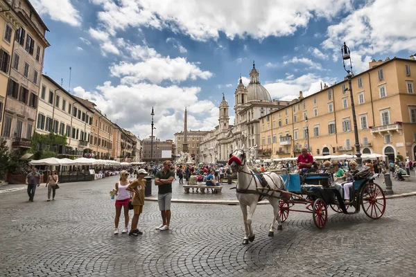 Plaza navona — Foto de Stock